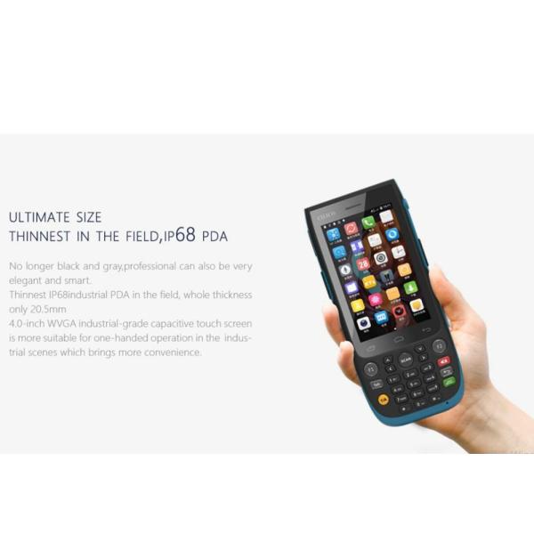 4 " FHD Touch Screen Handheld PDA Barcode Scanner IOT For Industry