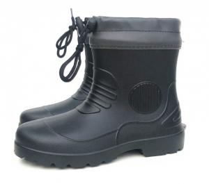 China EVA Medium Short Tube Men'S Rain Boots Lightweight Rain Boots on sale