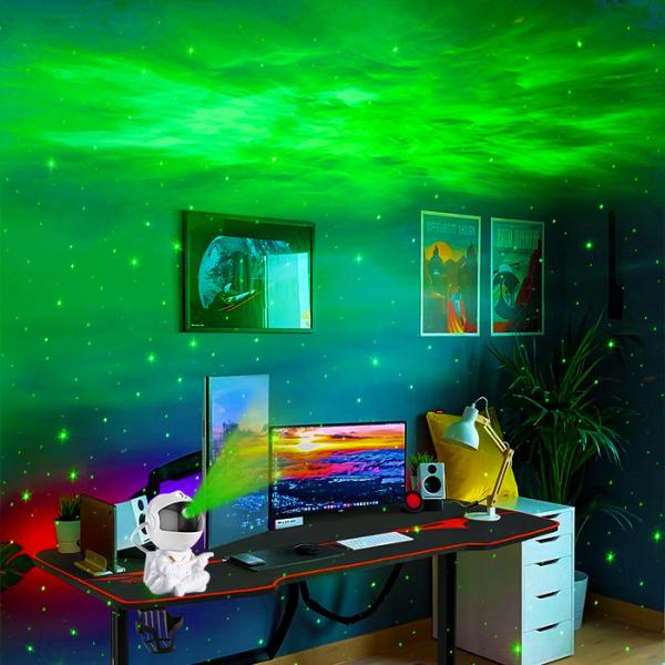 Multiscene RGB Room Projector Lights , Adjustable Space Lamps Star Projector