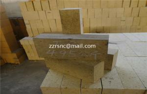 Quality 48%-75% AL2O3 High Alumina Brick Refractory Fire Bricks For Cement Rotary Kiln for sale