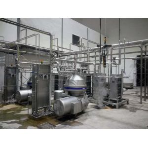 Automatic Pasteurized Milk Processing Line Electric Driven