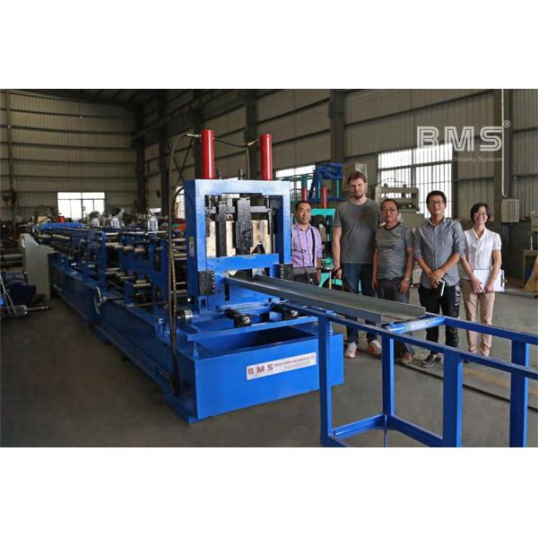 Heavy Duty CZ Interchangeable Purlin Roll Forming Machine For Building Material