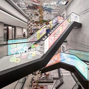 Quality Flexible and Lightweight Transparent LED Display for High-Performance and Customizable P20 Advertising for sale