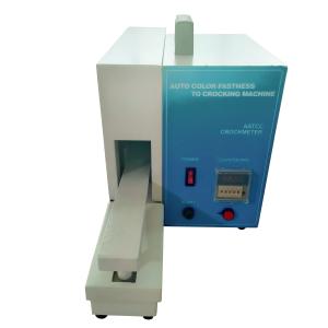 Quality Fastness Rubbing Friction Electric Crocking Test Machine Decoloring Tester for sale