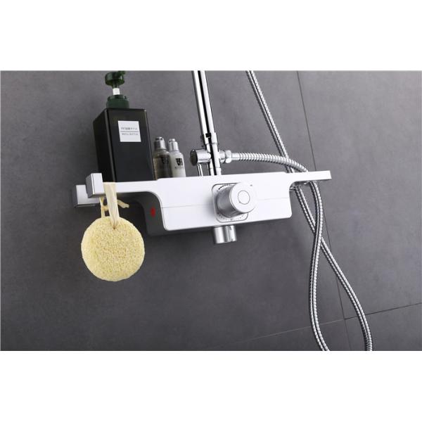 Lead Free Thermostatic Bath Shower Valve , OEM Thermostat Controlled Water Valve