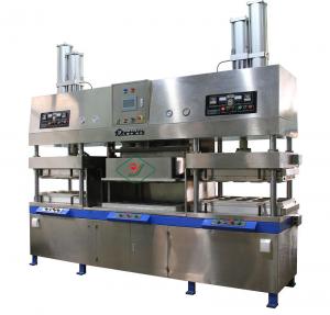 Quality Semi Automatic Tableware Making Machine Pulp Meal Box Making Machine 6-8 Ton / Day for sale