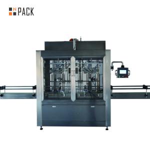 China Smooth Automatic Automated Bottling Line Lubricating Engine Filling Machine on sale