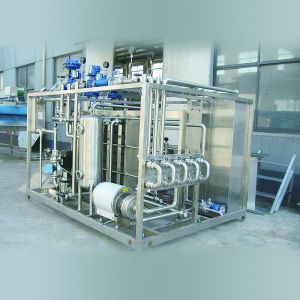 Hot Filling Juice Dairy Processing HTST Machine With Homgenizer