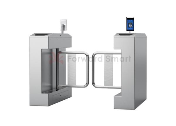 Buy Access Control Security Safety RS485 Swing Turnstile Gate at wholesale prices