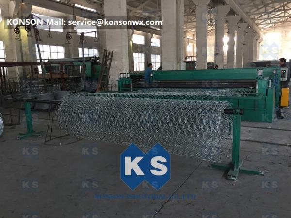 Buy High Efficiency Gabion Box Machine With PLC Automatic Control Five Twist at wholesale prices