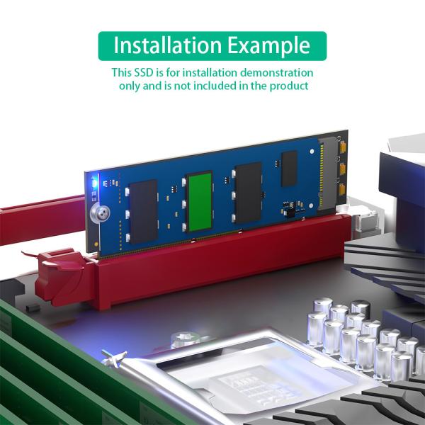Custom M.2 NGFF NVMe SSD TO PCI-E 3.0 X16 / X8 / X4 Adapter
