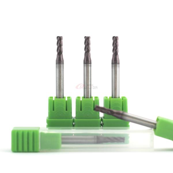 1mm 4mm 1/2" 1/8 Inch Corner Radius End Mill And Cutter Standard