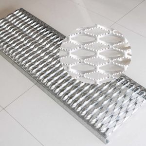 Quality Anti - Slip Diamond Galvanized Steel Grating for sale