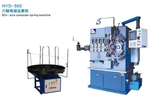 Buy 3 Axis CNC Spring Compression Machine , 1.0-4.0mm Coil Spring Machine at wholesale prices