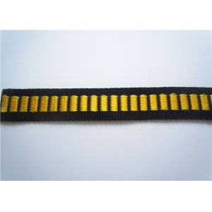 Non Elastic Jacquard Band Sewing Customized 1" Width Durable