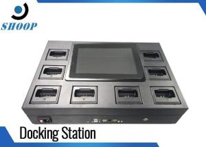 Software DEMS Police Body Camera Docking Station Intel Core I3 With LCD Display