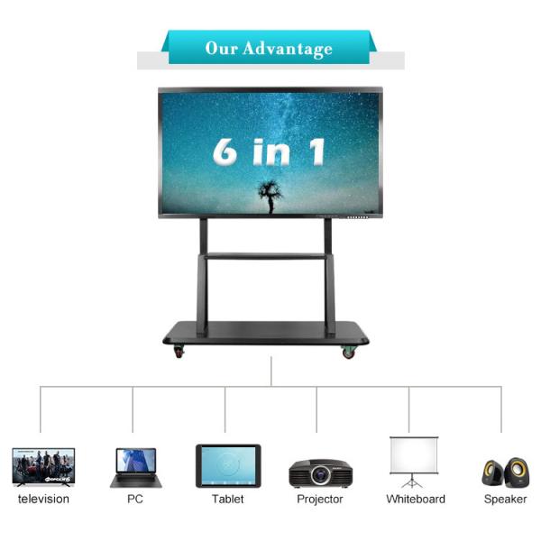75 inch YCZX interactive screen monitor smart electronic writing white board for classroom