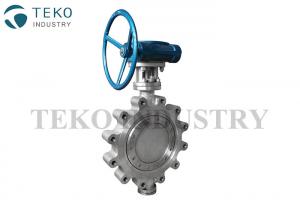 Carbon Steel High Temp Butterfly Valve With Multilayer Metal Sealing Structure