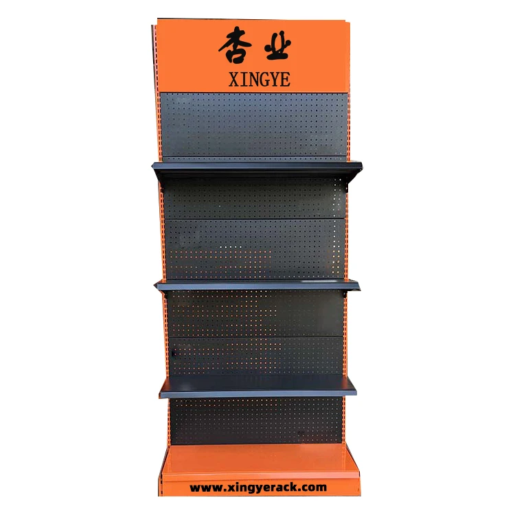 Exhibit Gondola Display Shelf Heavy Duty Showroom Supermarket Display Rack