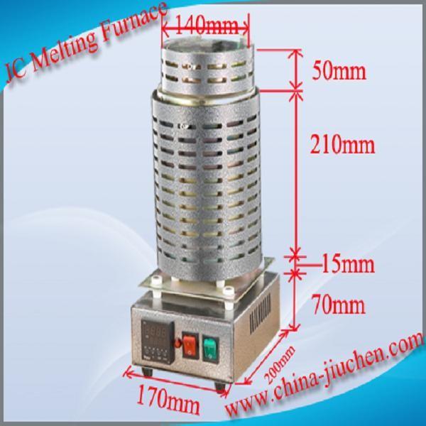 JC Melt Gold and Silver Induction Melting Furnace with Precise Temp Control