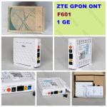 1GE Ethernet Port Optical Network Terminal F601 FTTH ZTE Modem Router