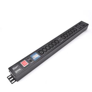 Quality 14 Way IEC Type PDU Extension Socket With On/Off Switch Powermeter for sale