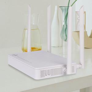China FTTH Wireless 4GE Gepon Dual Band ONU Modem 4pots Voip Wifi Router on sale