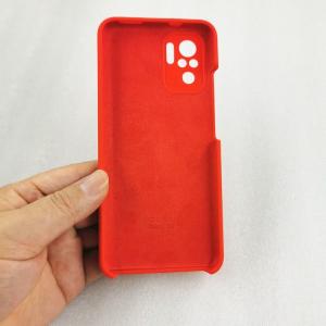 Quality Silky Liquid Silicone Cell Phone Protective Covers For Redmi Note 10 10S 4G for sale