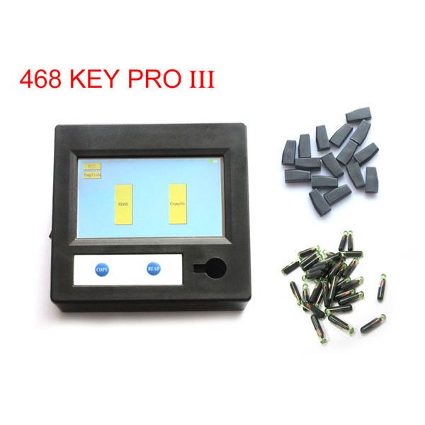 Buy 468 KEY PRO III Car Key Programmer ID46 Copy Chips With English Language at wholesale prices