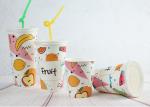Single Wall Cold Drinking Paper Cups Juice Cups Fruit Cups Orange Juice Cups