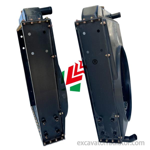 Engineering Machinery Radiator For Weichai K4105 Elevated Right Left Bend DF38 Heavy Machinery Cooler Accessories