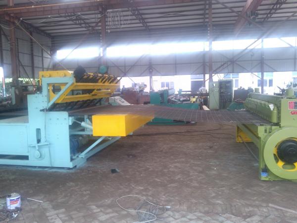 Buy Rebar Construction Fence Mesh Welding Machine With PLC Control System at wholesale prices