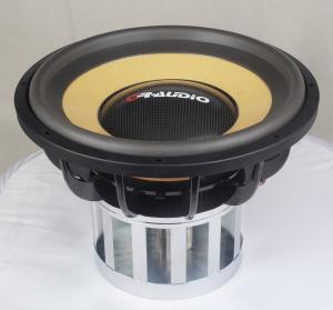 Neodymium  Competition Car Subwoofers High Powerful 15 Inch CE Certified