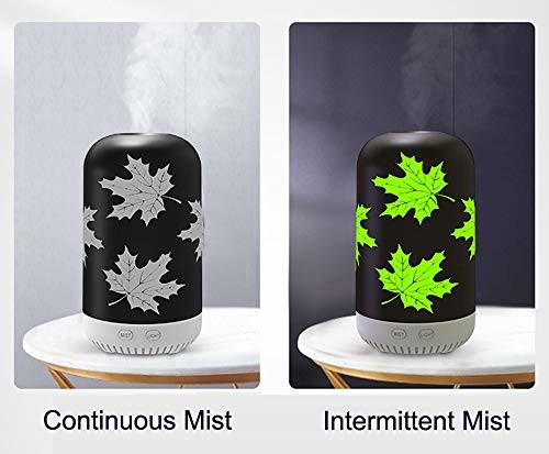 Maple Leaf 2.4MHz 100ML Essential Oil Aroma Diffuser Color Changing