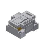 Double Ended Azimuth Carrier Test Socket With Contactor Gold Plated Azimuth