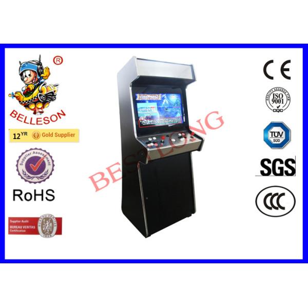 Stainless Steel Control Panel Arcade Game Machines With Pandora Jamma Board