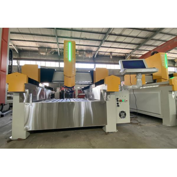 Custom CNC Stone Carving Machine 5.5KW For High Volume Production