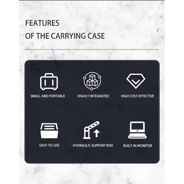 ATEM SDI Series Switchers Protective Carrying Case with Built-in 15.6 Inch Monitor