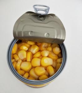 China Chinese Natural Food Vacuum Canned Sweet Corn on sale