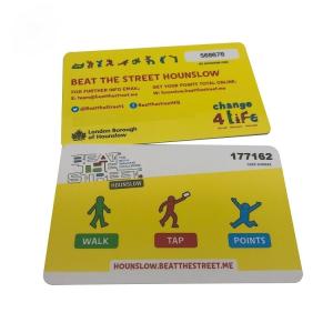Quality Contactless RFID Smart Card 13.56Mhz With EV1 2K Chip For E Payment Access Control for sale