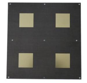  PTFE PCB 1 Layer 1OZ Big High Frequency Circuit Board