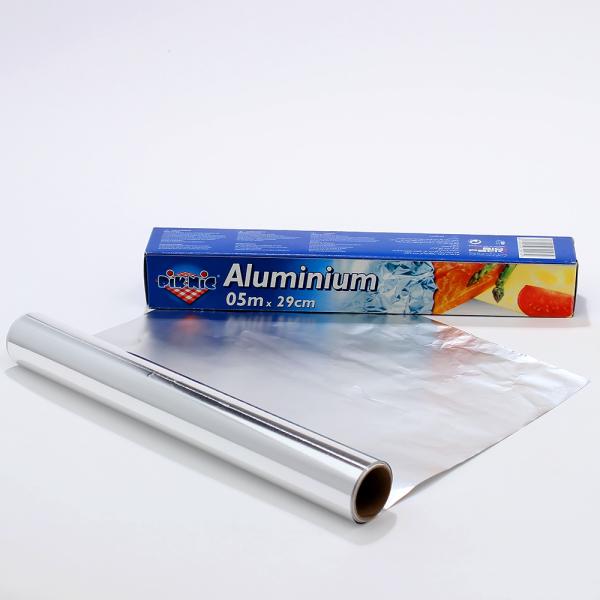 Customized Logo Kitchen Silver Aluminium Foil Paper for Cooking and Packaging Supplies