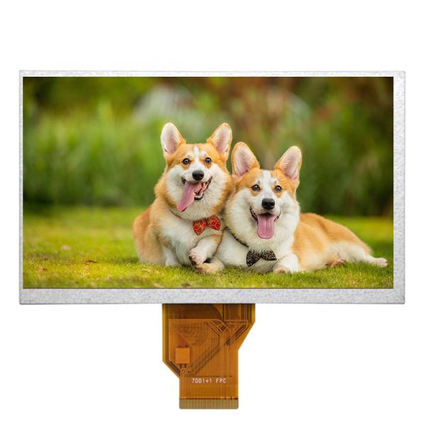 TN 50PIN 7 Inch Tft Lcd Display 800xRGBx480 350 Bright 7 Inch Tft Touch Screen