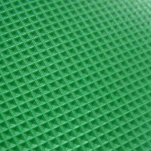 Quality Green pvc conveyor belt diamond pattern for sale