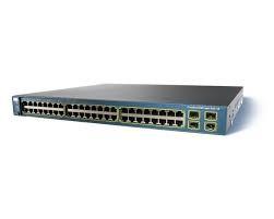 Quality WS-C3650-48TS-S Cisco Network Switch , Cisco 48 Port Gigabit Switch 4 x 1G Uplink IP Base for sale
