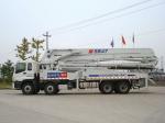 47m Steel ISUZU 8x4 Truck Mounted Concrete Pump Truck With Boom System