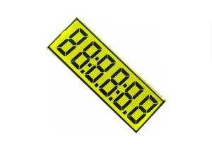 Quality Custom 7 Segment LCD Reflective Display Module / TN Digit LCD Postive Display For Thermo Hygro Meter for sale