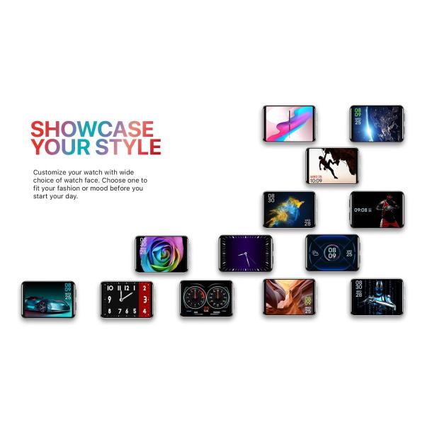 DM100 Smartwatch Sim Card 4G Camera GPS WIFI Smart Watch 500MP HD Camera Battery 2880mah