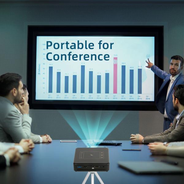 WVGA 854*480 Screen Sharing Projector