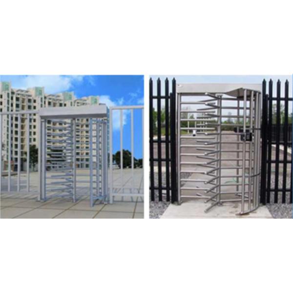 304SUS Access Intelligent Full Height Turnstile Gate Passage Width 650mm